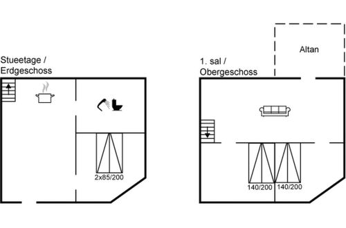 Foto 2 - Apartamento de 3 quartos em Løkken com terraço