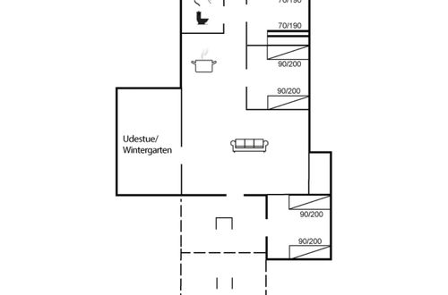 Foto 2 - Casa de 3 quartos em Løkken com terraço