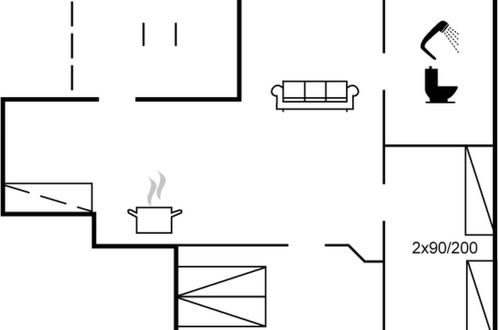 Foto 16 - Appartamento con 2 camere da letto a Aakirkeby con piscina e terrazza