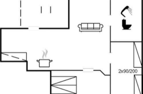 Foto 16 - Apartamento de 2 quartos em Aakirkeby com piscina e terraço