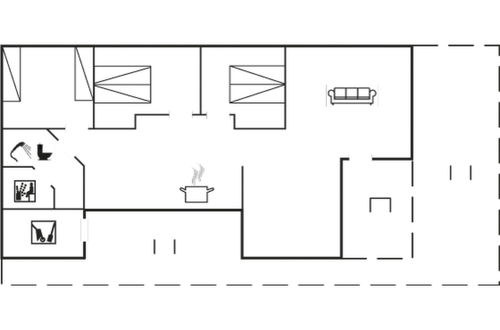 Foto 2 - Casa de 3 quartos em Nexø com terraço e sauna