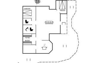 Foto 2 - Casa de 3 quartos em Allinge com terraço