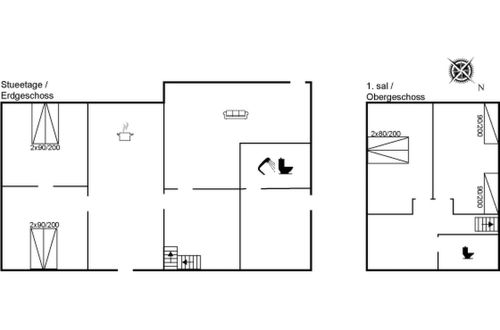 Foto 2 - Casa de 4 quartos em Løkken com terraço