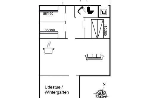 Foto 2 - Casa de 3 quartos em Løkken
