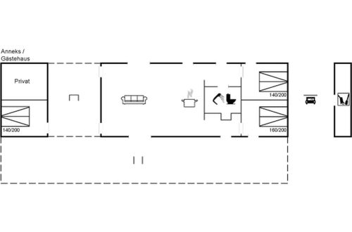 Foto 2 - Casa con 2 camere da letto a Løkken con terrazza