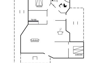 Foto 2 - Casa de 3 quartos em Nexø com terraço e sauna