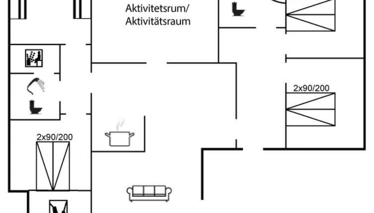 Foto 1 - Casa de 4 quartos em Blåvand com terraço e sauna