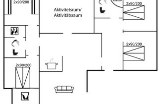 Foto 1 - Casa de 4 quartos em Blåvand com terraço e sauna