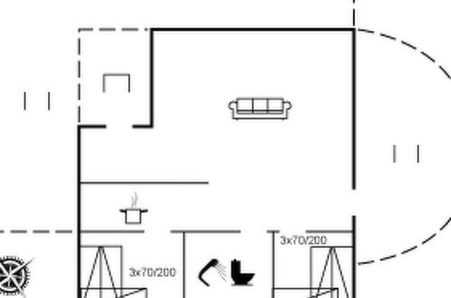 Foto 18 - Haus mit 2 Schlafzimmern in Vejers Strand mit terrasse