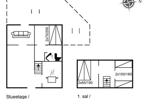 Foto 18 - Haus mit 3 Schlafzimmern in Vejers Strand mit terrasse