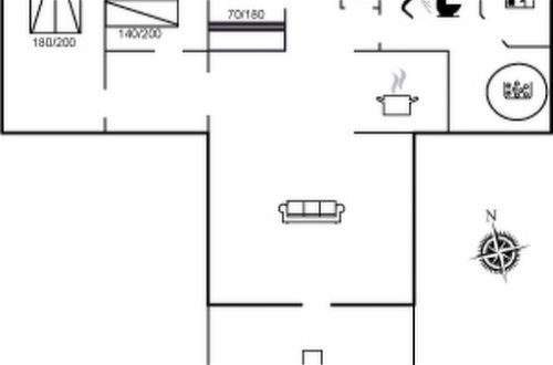 Foto 22 - Haus mit 3 Schlafzimmern in Væggerløse mit terrasse und sauna