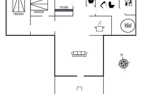 Foto 22 - Casa con 3 camere da letto a Væggerløse con terrazza e sauna