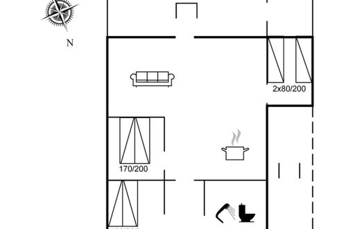 Foto 33 - Casa con 3 camere da letto a Gjeller Odde con terrazza