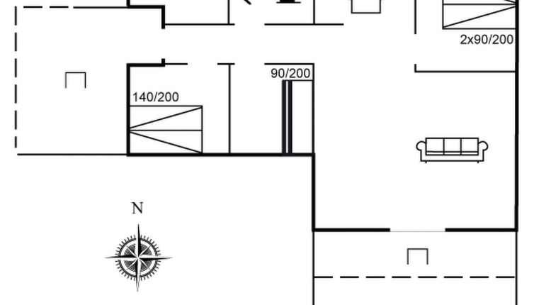 Foto 1 - Casa de 3 quartos em Rømø com terraço