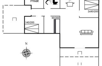 Foto 1 - Casa de 3 quartos em Rømø com terraço