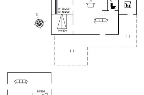 Foto 9 - Casa con 2 camere da letto a Klitmøller con terrazza