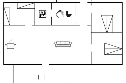 Photo 2 - Maison de 3 chambres à Rømø avec sauna
