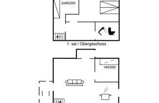 Foto 2 - Appartamento con 3 camere da letto a Rømø