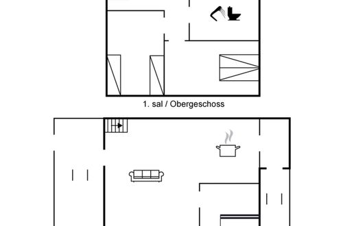 Foto 2 - Appartamento con 3 camere da letto a Rømø con piscina e terrazza