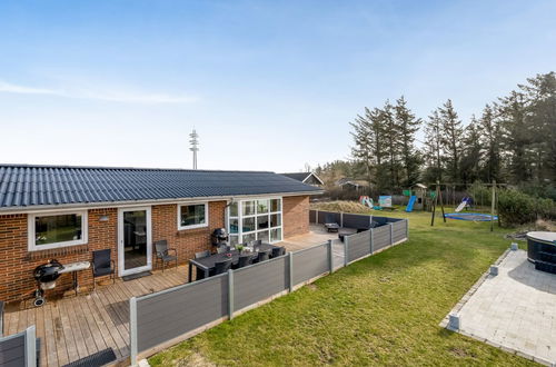Foto 13 - Haus mit 4 Schlafzimmern in Ringkøbing mit privater pool und terrasse