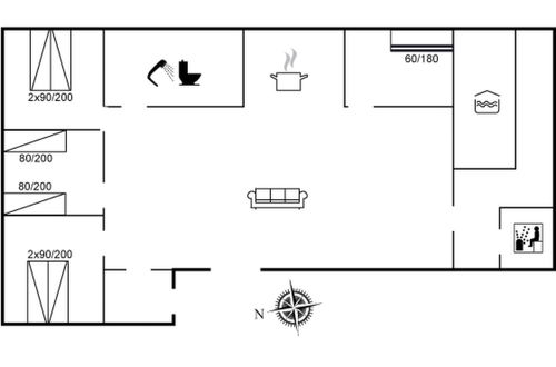 Foto 2 - Haus mit 4 Schlafzimmern in Ringkøbing mit privater pool und terrasse