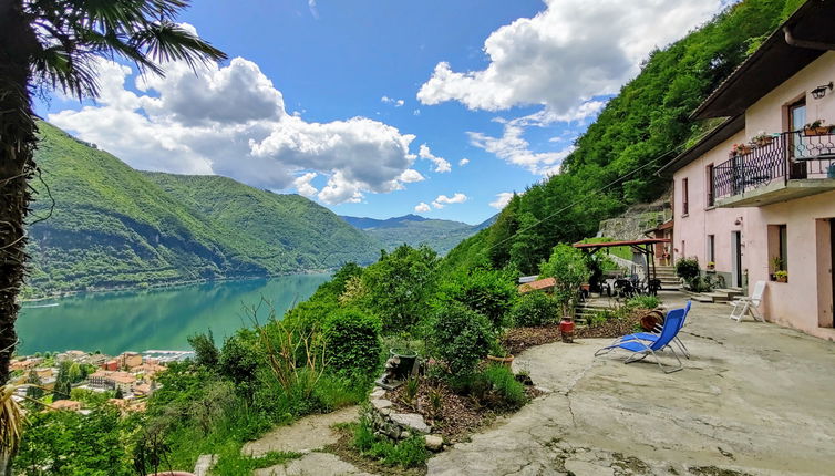 Photo 1 - Maison de 2 chambres à Porlezza avec piscine et vues sur la montagne