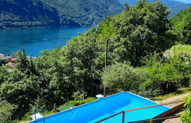 Casa de 2 quartos em Porlezza com piscina e jardim - Foto 2