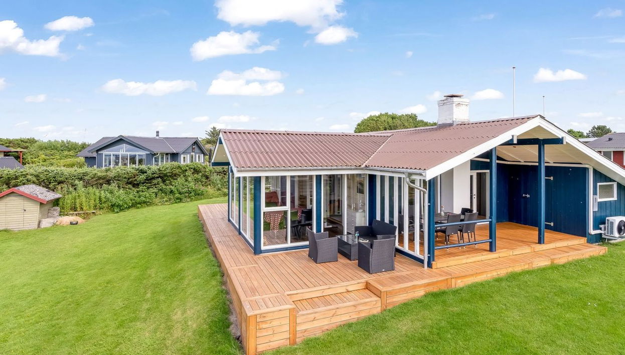 Casa de 3 quartos em Vinderup com terraço - Foto 1