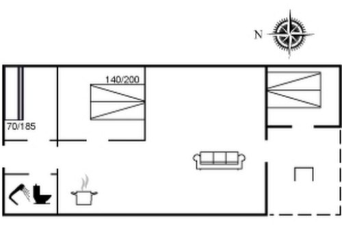 Foto 24 - Haus mit 3 Schlafzimmern in Hals mit terrasse