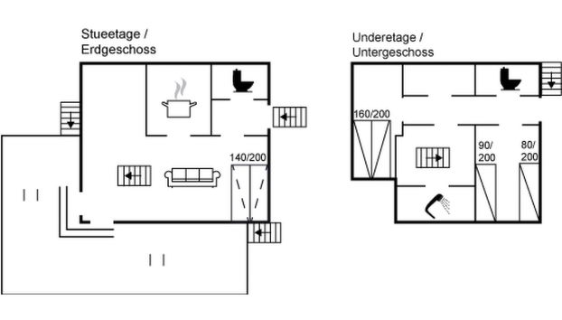 Casa de 2 quartos em Kruså com terraço - Foto 2