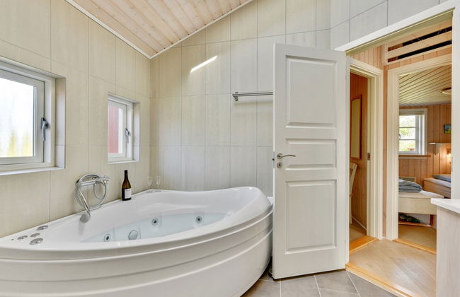 Casa de 3 quartos em Skjern com terraço e sauna - Foto 15