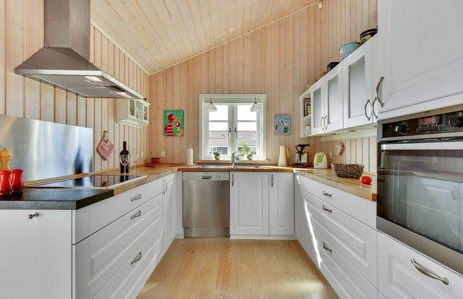 Casa de 3 quartos em Skjern com terraço e sauna - Foto 17