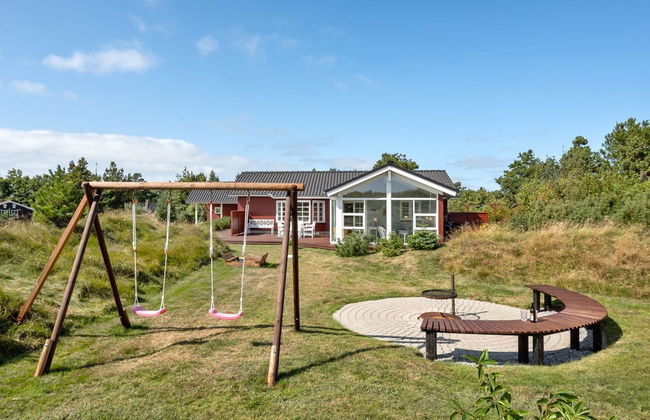 Casa de 3 quartos em Skjern com terraço e sauna - Foto 7