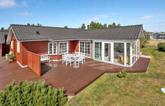 Foto 3 - Casa de 3 quartos em Skjern com terraço e sauna