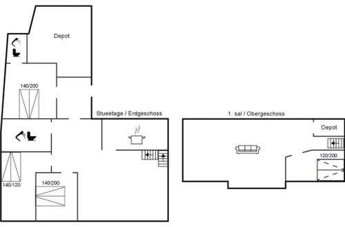 Photo 2 - Maison de 4 chambres à Vestervig avec terrasse