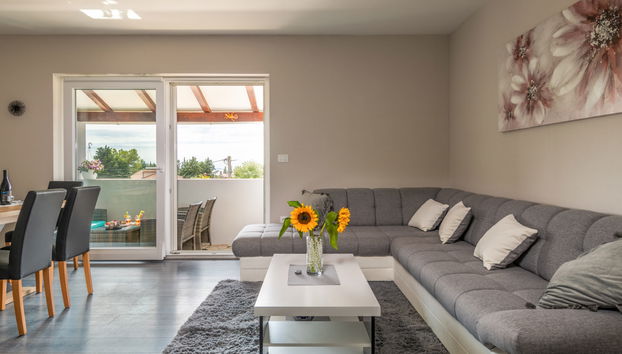 Apartamento de 4 quartos em Marčana com jardim e terraço - Foto 4