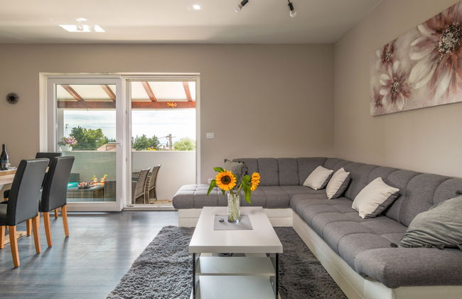 Apartamento de 4 quartos em Marčana com jardim e terraço - Foto 4
