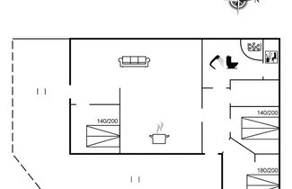 Foto 2 - Casa de 3 quartos em Hirtshals com terraço e sauna