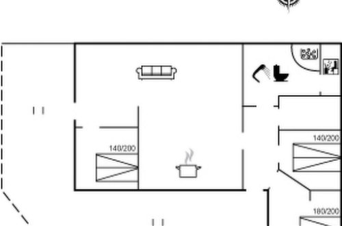 Foto 22 - Casa de 4 habitaciones en Hirtshals con terraza y sauna