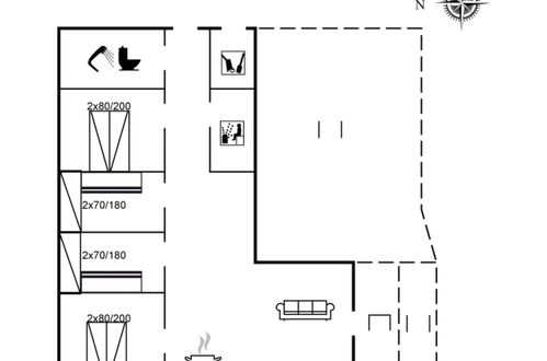 Foto 11 - Casa con 4 camere da letto a Lønstrup con terrazza e sauna