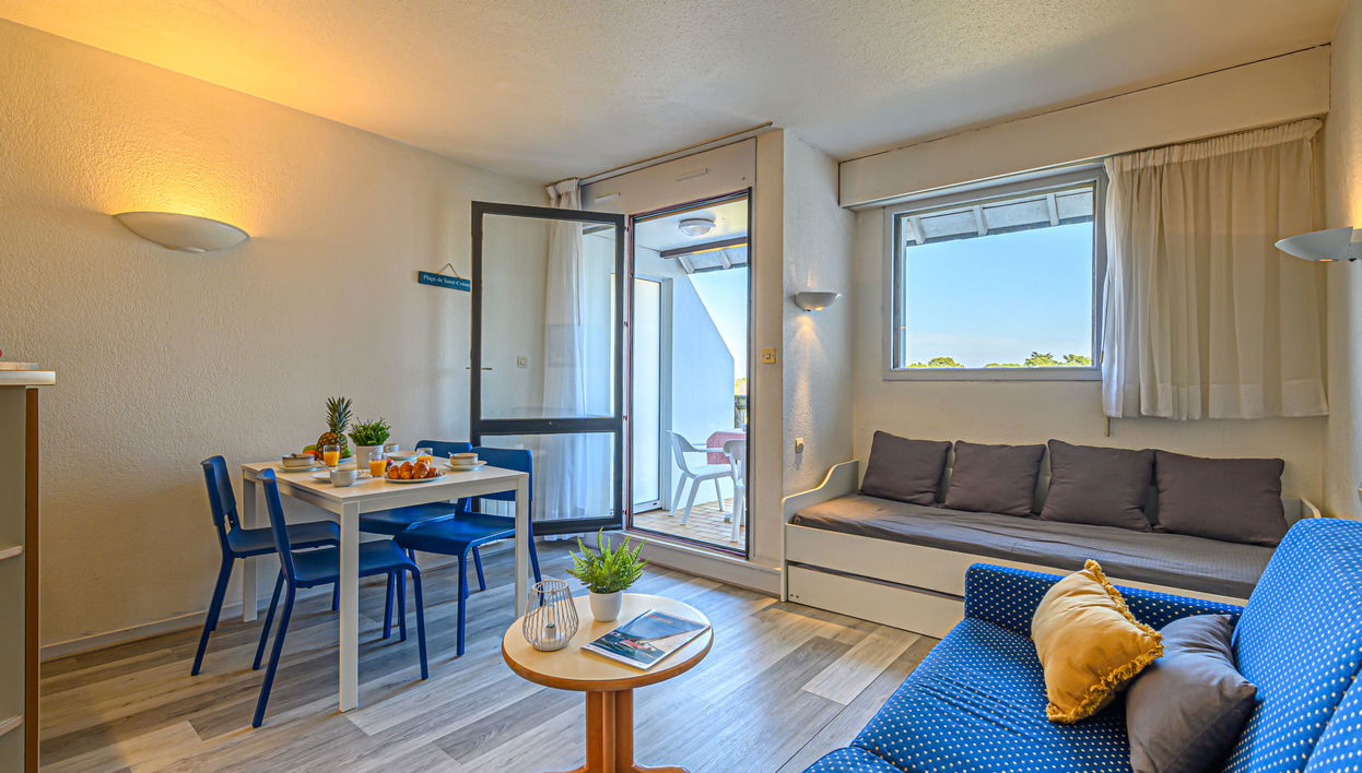 Apartment mit 1 Schlafzimmer in Carnac mit schwimmbad - Foto 1
