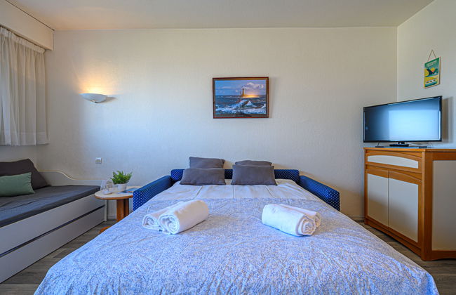 Apartamento de 1 quarto em Carnac com piscina - Foto 10
