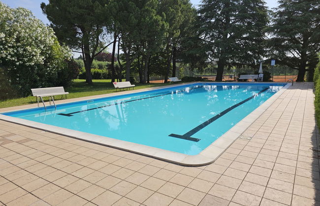 Apartamento de 3 quartos em Lazise com piscina e jardim - Foto 23