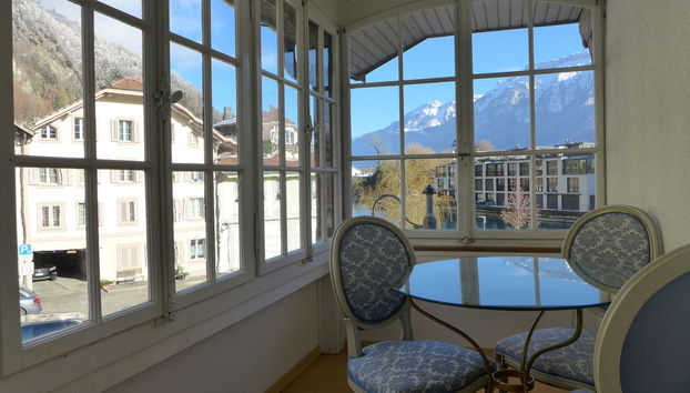 Apartment mit 3 Schlafzimmern in Unterseen mit garten - Foto 2