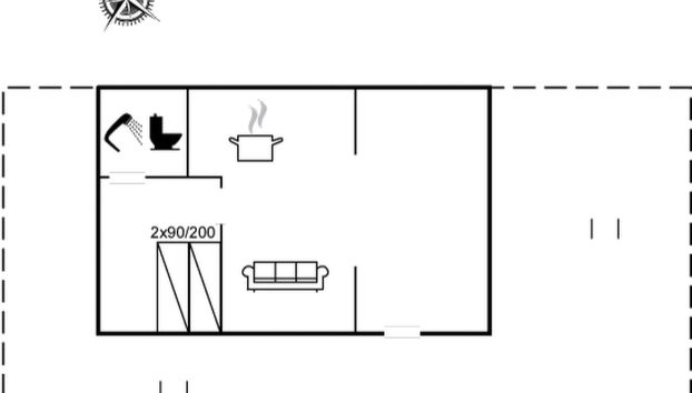 Haus mit 1 Schlafzimmer in Esbjerg V mit terrasse - Foto 2