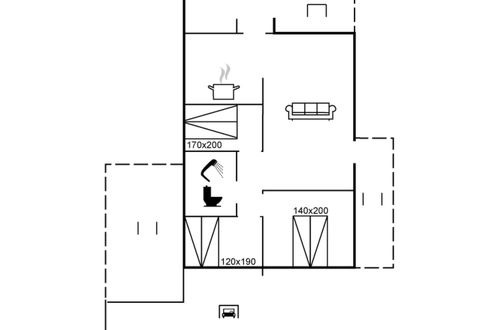 Foto 2 - Haus mit 3 Schlafzimmern in Nørre Vorupør mit terrasse