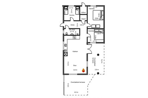 Photo 1 - 3 bedroom House in Rødby with terrace