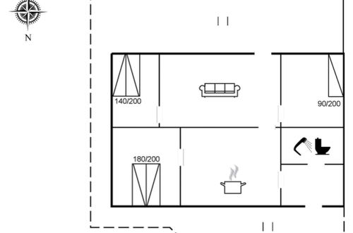 Foto 23 - Casa con 3 camere da letto a Skærbæk con terrazza