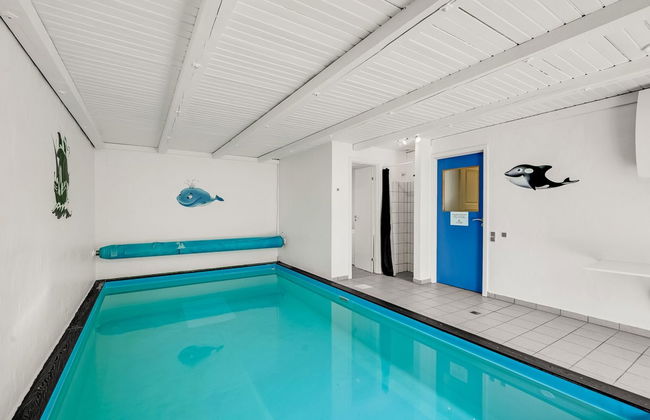 Casa de 4 quartos em Skjern com piscina privada e terraço - Foto 33