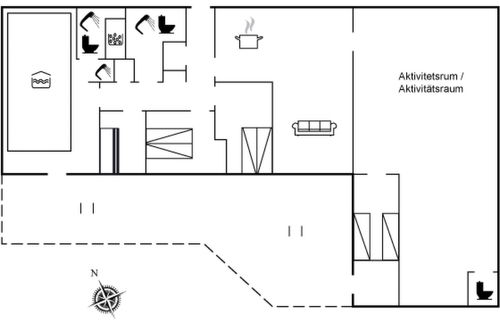 Photo 2 - Maison de 4 chambres à Skjern avec piscine privée et terrasse